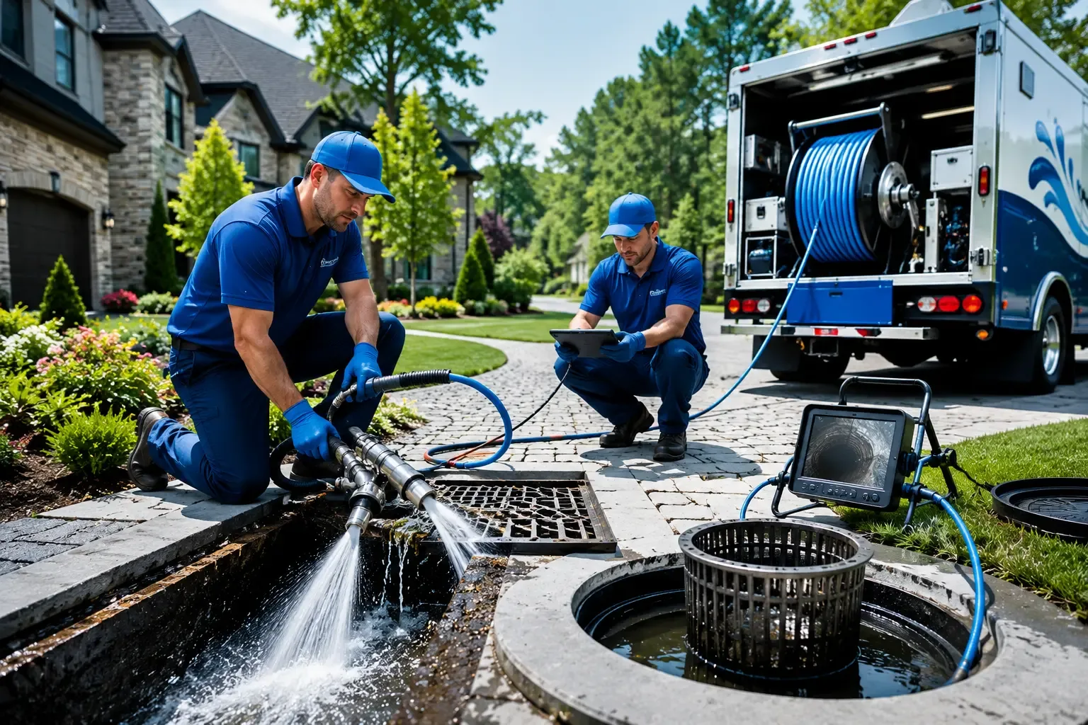 Local outdoor drain cleaning professionals in Hawk Point, MO